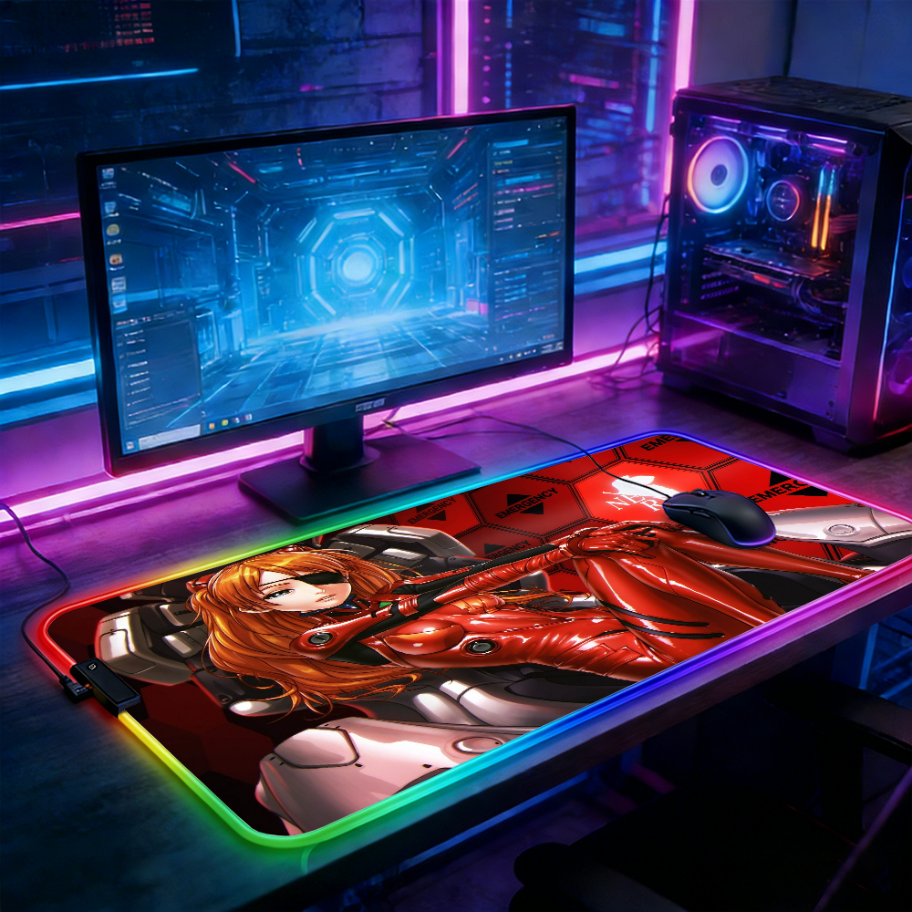 Esports Gaming Maus - LED Lighting RGB Mouse Pad E-sports
