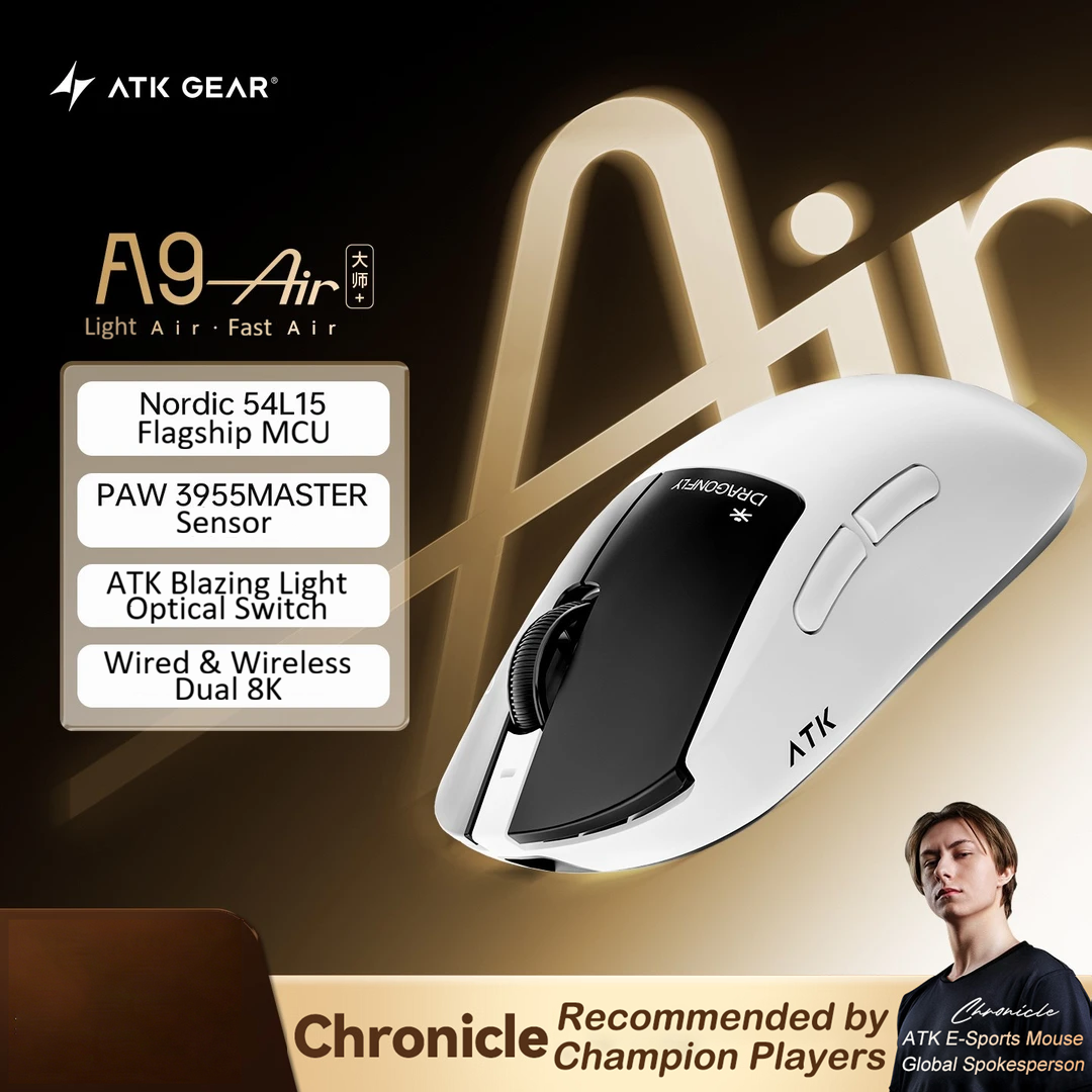 ATK A9 Air Ultimate Plus PAW39 – обзор и цена Ultimate Esports Gaming