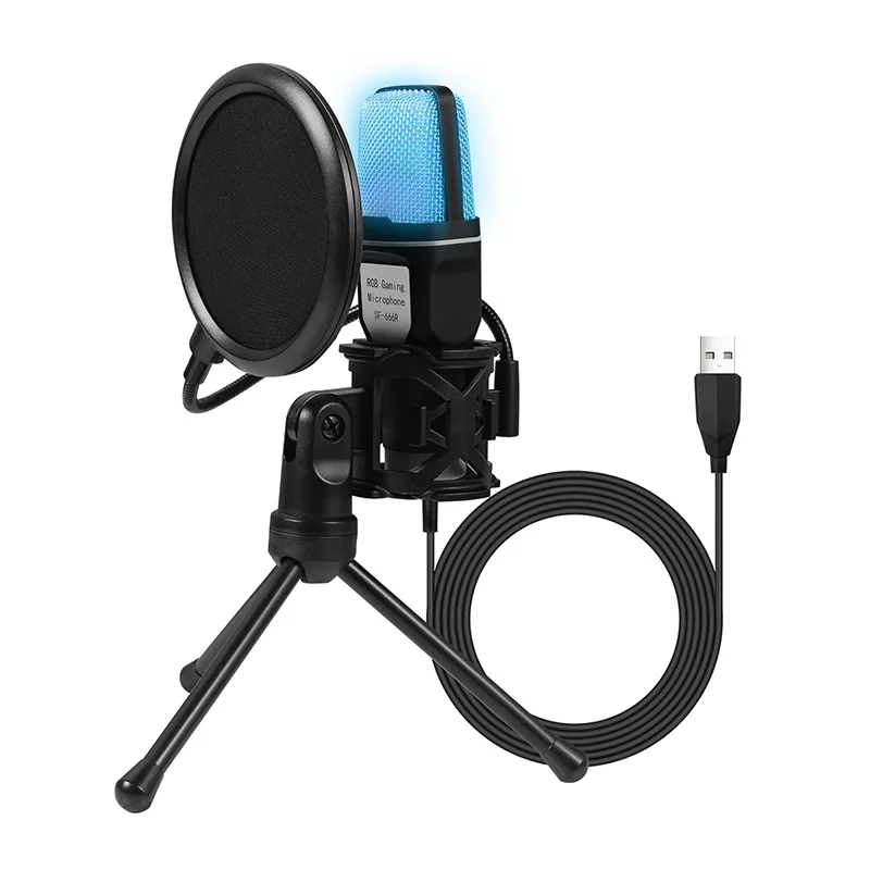 USB Microphone Clear Full RGB  – обзор и цена Esports Gaming Live
