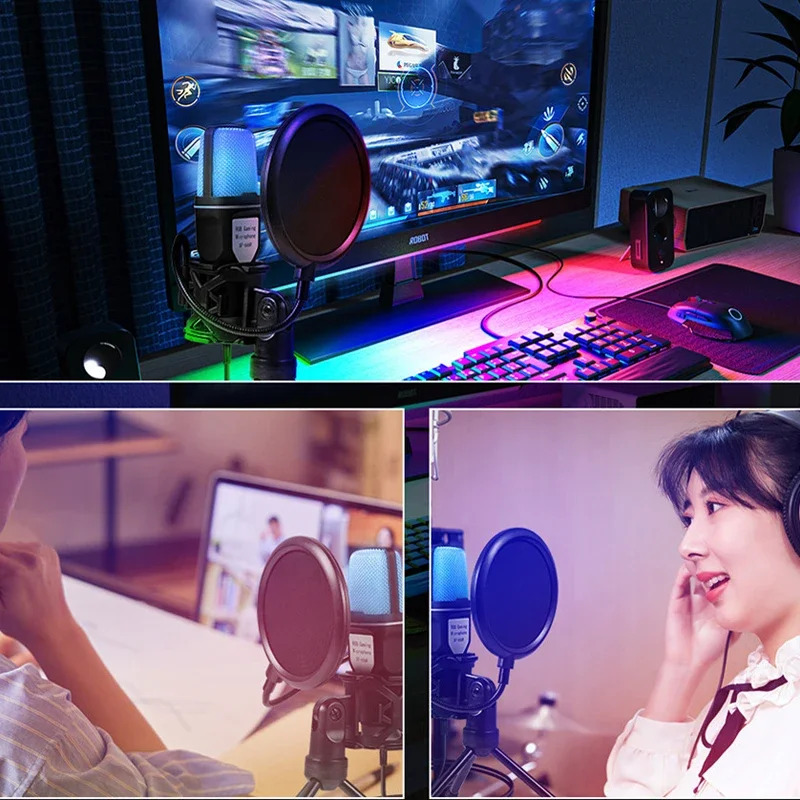 USB Microphone Clear Full RGB  – обзор и цена Esports Gaming Live
