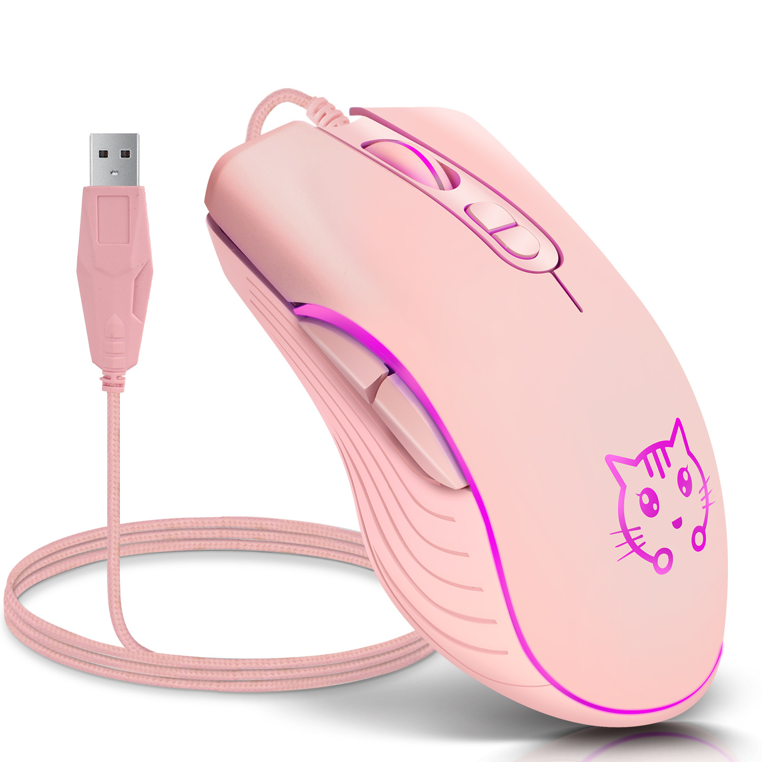 USB Wired Gaming Mouse Pink Co – обзор и цена Esports Gaming Maus