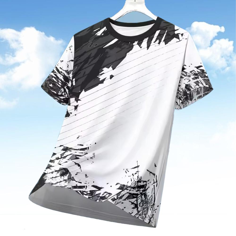 Men's 3D Geometry Print Short- – обзор и цена Esports Gaming Top