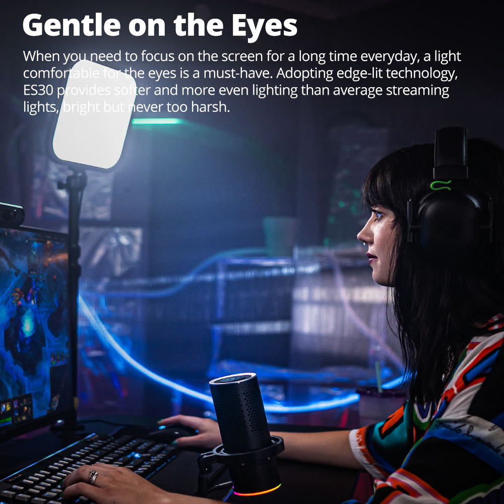 Godox ES30 E-sports LED Light  – обзор и цена Esports Gaming Live