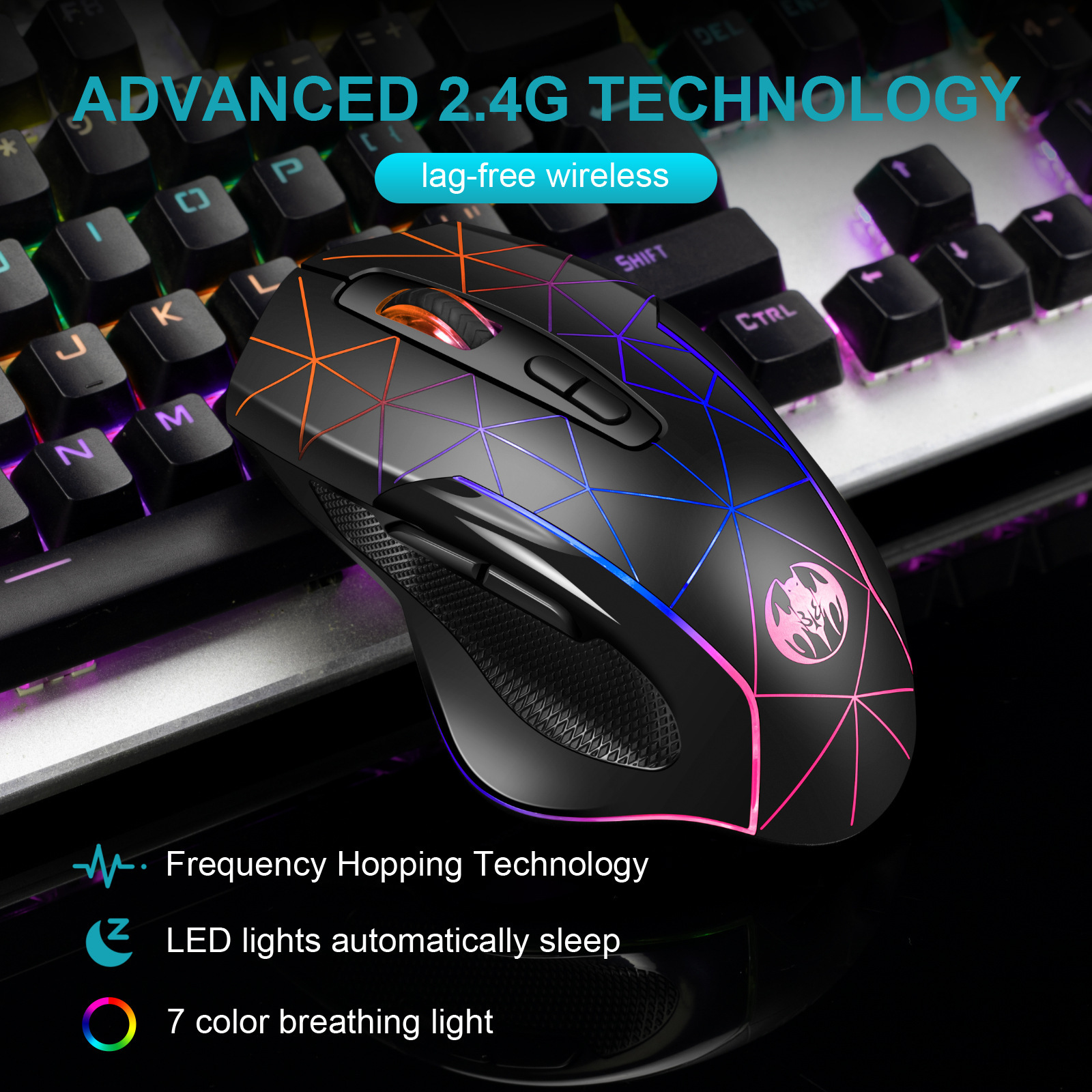 Wireless Charging RGB Light Ef – обзор и цена Esports Gaming Maus
