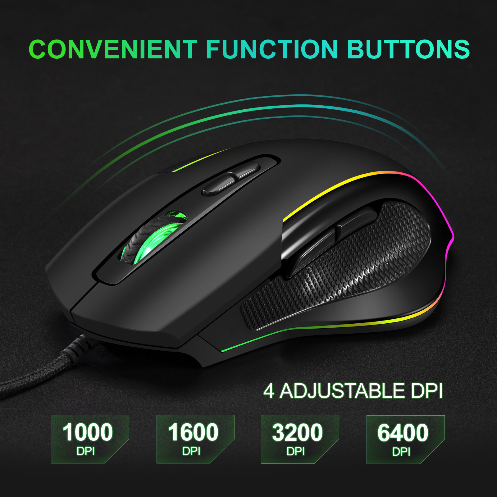 Wireless Charging RGB Light Ef – обзор и цена Esports Gaming Maus
