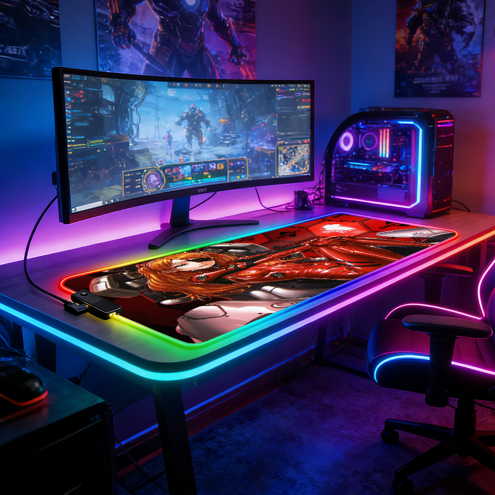 LED Lighting RGB Mouse Pad E-s – обзор и цена Esports Gaming Maus