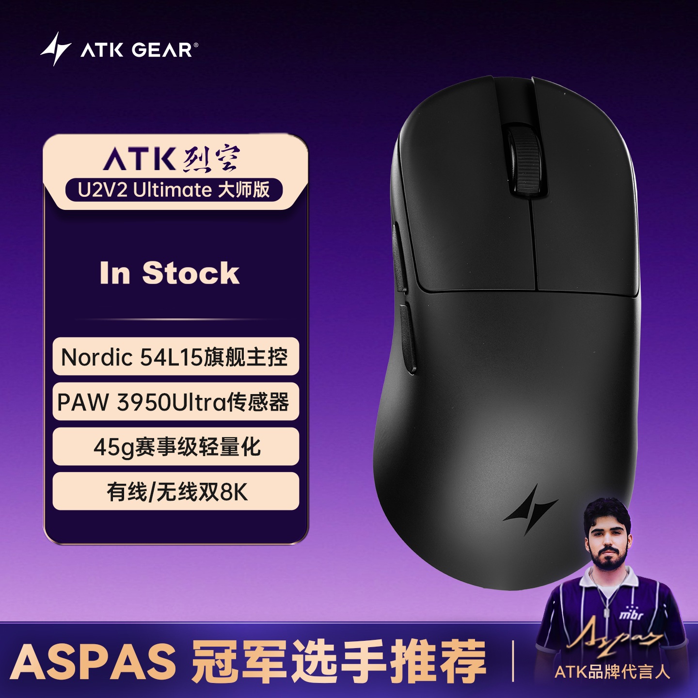 ATK U2 V2 Mini Ultimate Tri-mo – обзор и цена Ultimate Esports Gaming